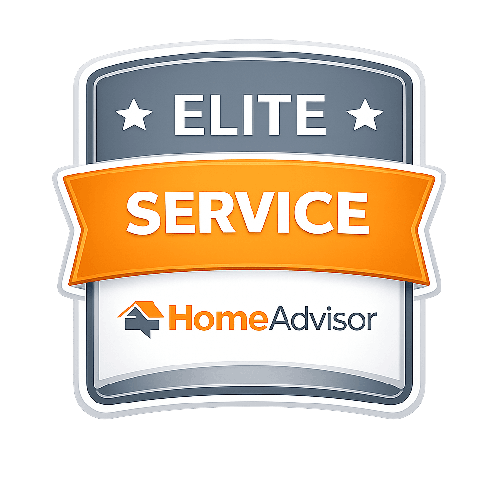 HomeAdvisor elite service badge