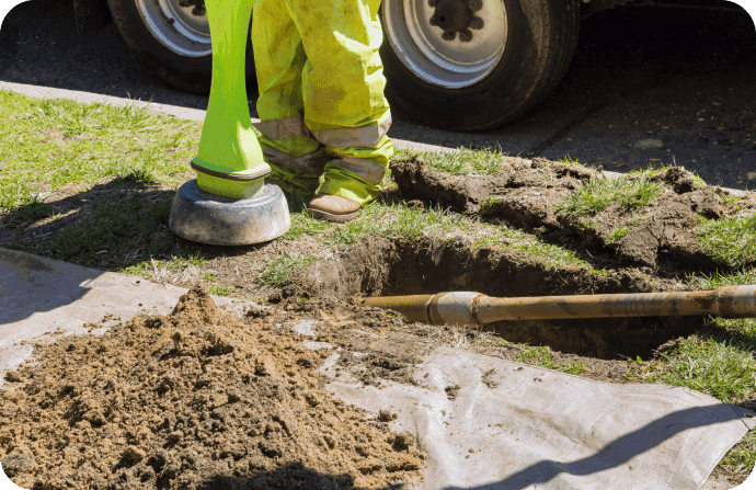 Trenchless Pipe Lining CIPP Water Service Lines