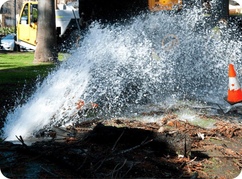 Pipe Bursting Sewer Main Line