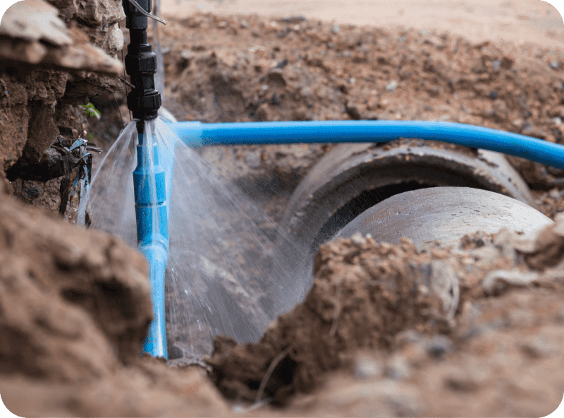 Pipe Bursting Sewer Lateral Line