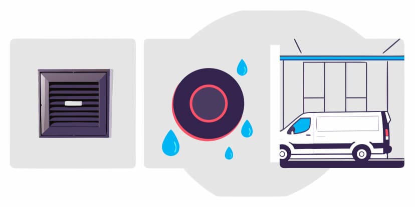 Water leaking from an AC vent requires air conditioner emergency service.
