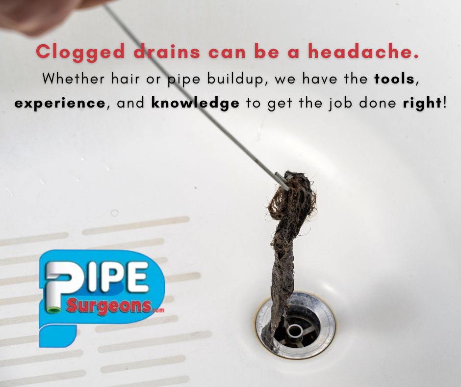 Clogged drains can be a headache.