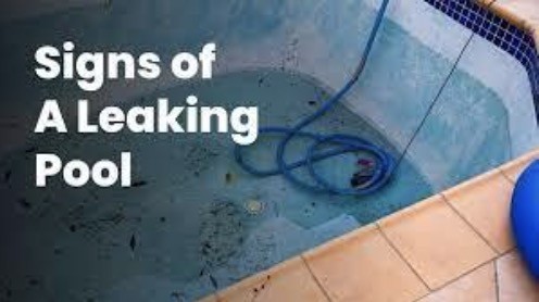 Signs of a leaking pool